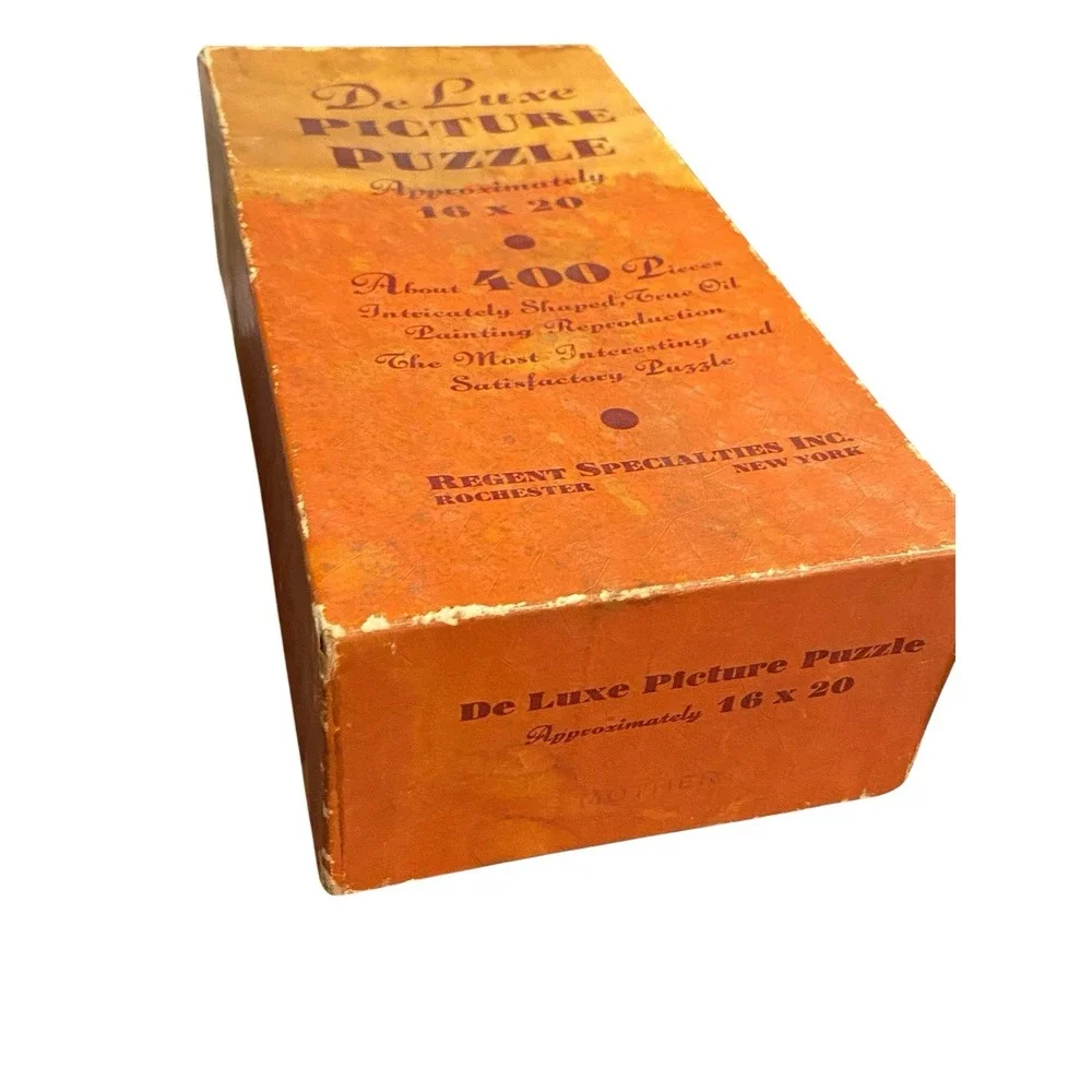 Vintage Regent De Luxe Picture Puzzle 